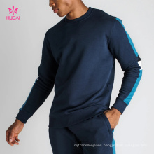 Color-Blocked Activewear Sports Wear Pullover Wholesale Custom Men Sweatshirt